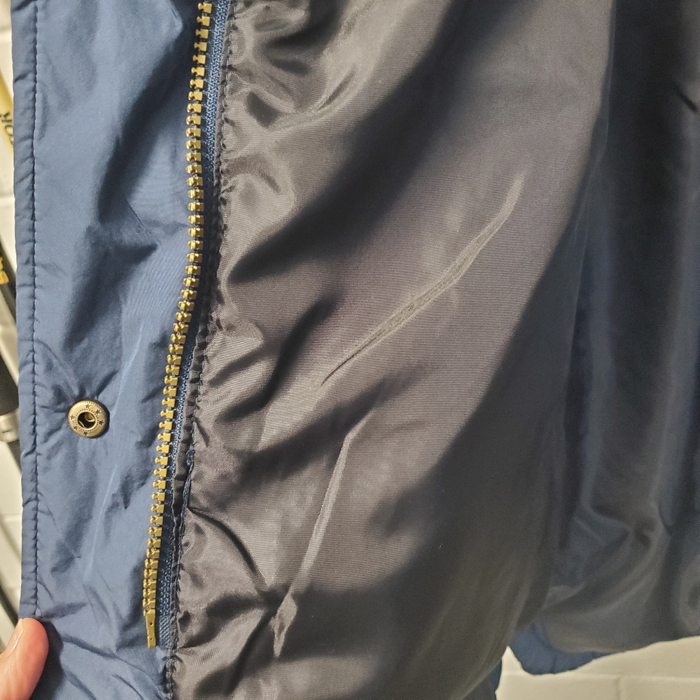 WEATHERPROOF Quilted Women's Coat Jacket Size Medium Navy - Picture 10 of 10
